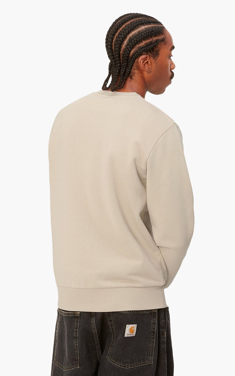 Carhartt WIP Script Embroidery Sweat Wall/Black