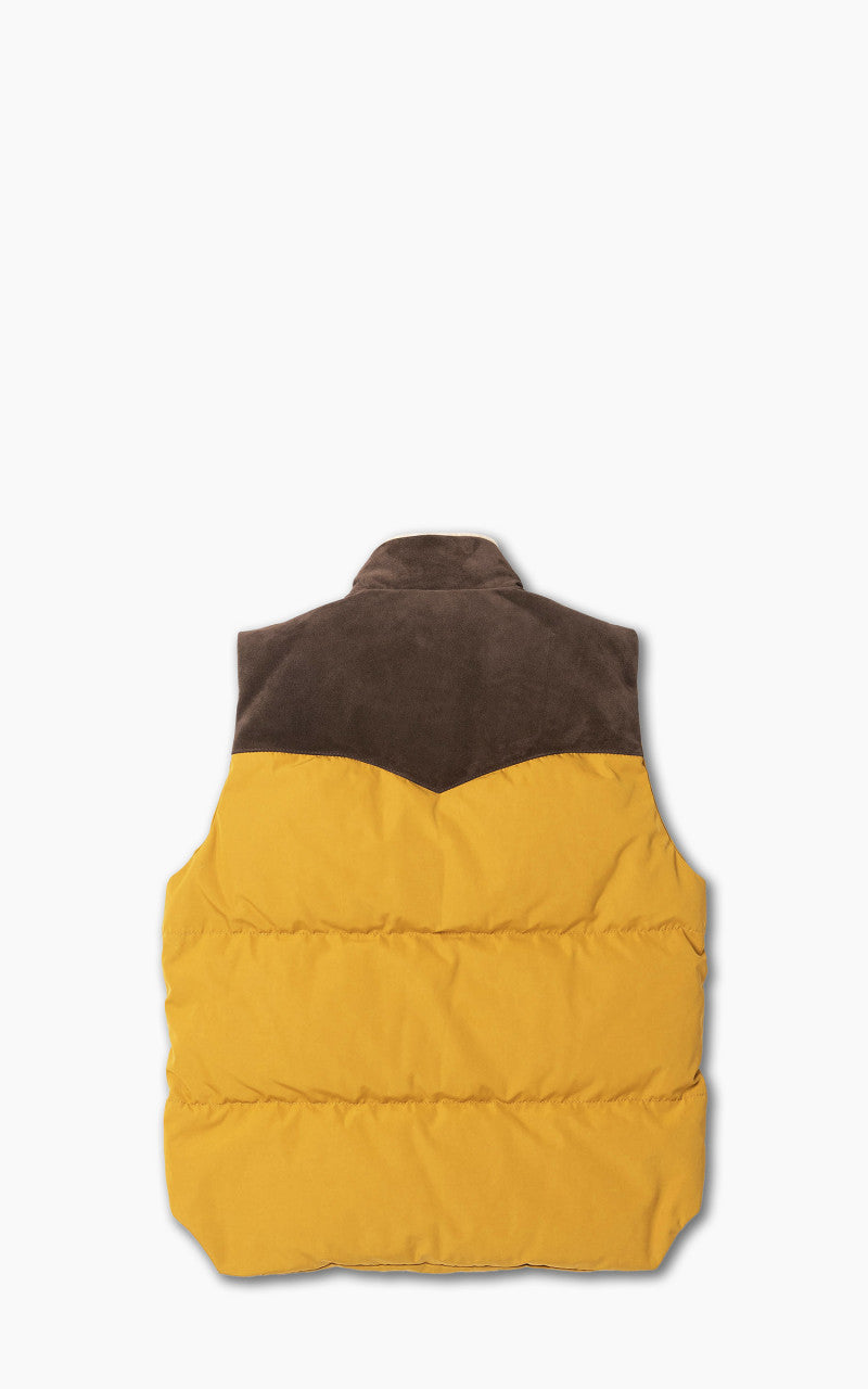 Shangri-La Heritage Bivacco Western Down Vest Yellow