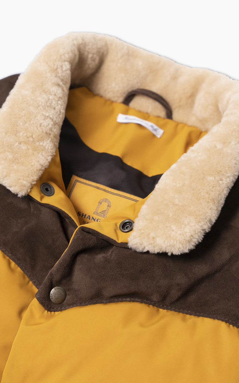 Shangri-La Heritage Bivacco Western Down Vest Yellow