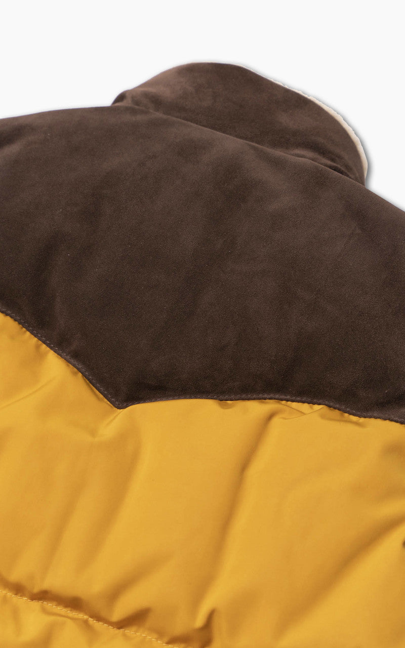 Shangri-La Heritage Bivacco Western Down Vest Yellow