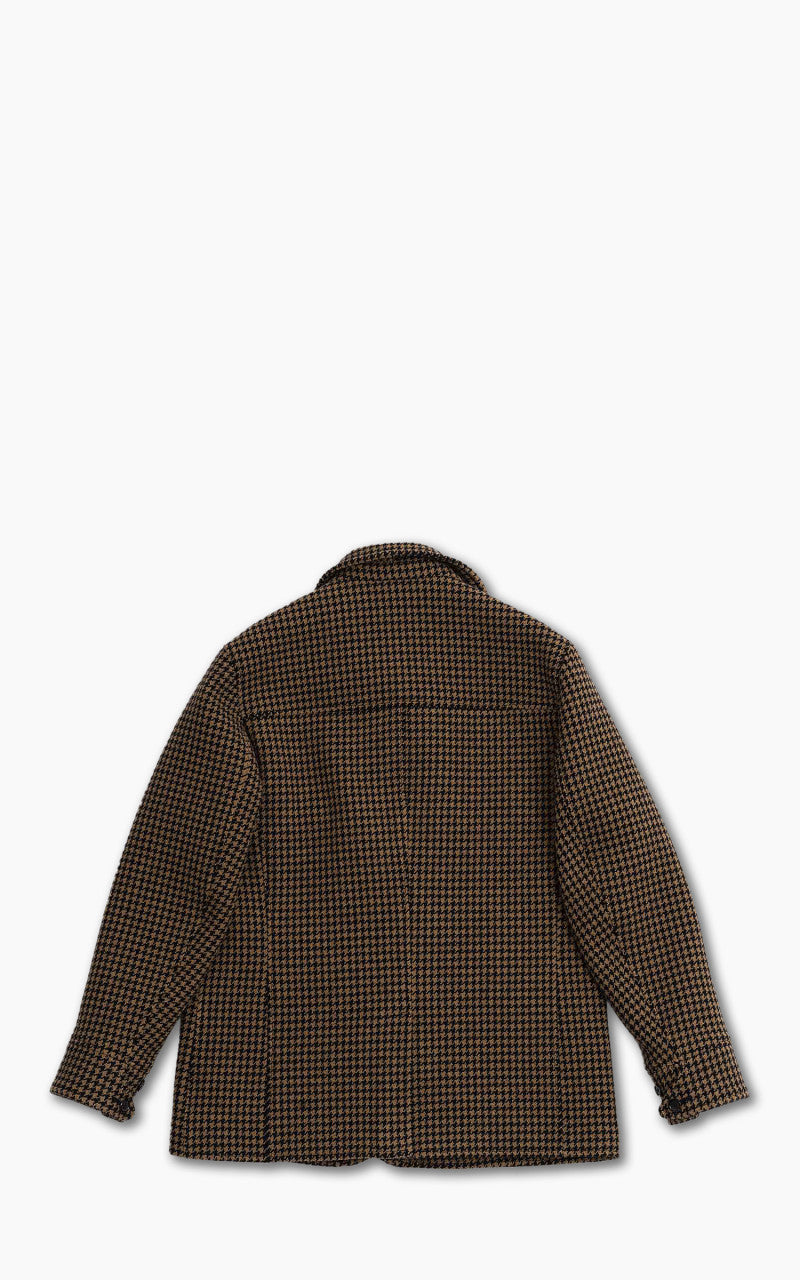 Shangri-La Heritage Enzo Wool Car Coat Pied de Poule