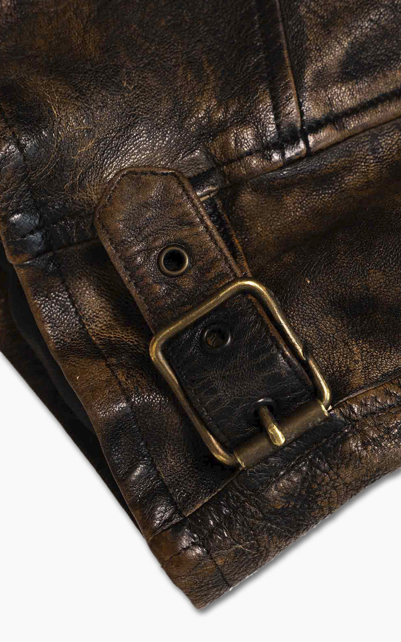 Shangri-La Heritage Varenne Leather Jacket Deserto