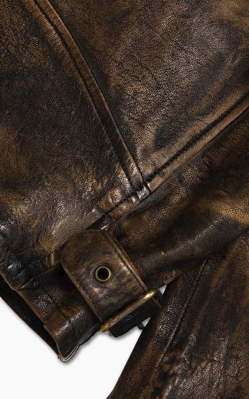 Shangri-La Heritage Varenne Leather Jacket Deserto