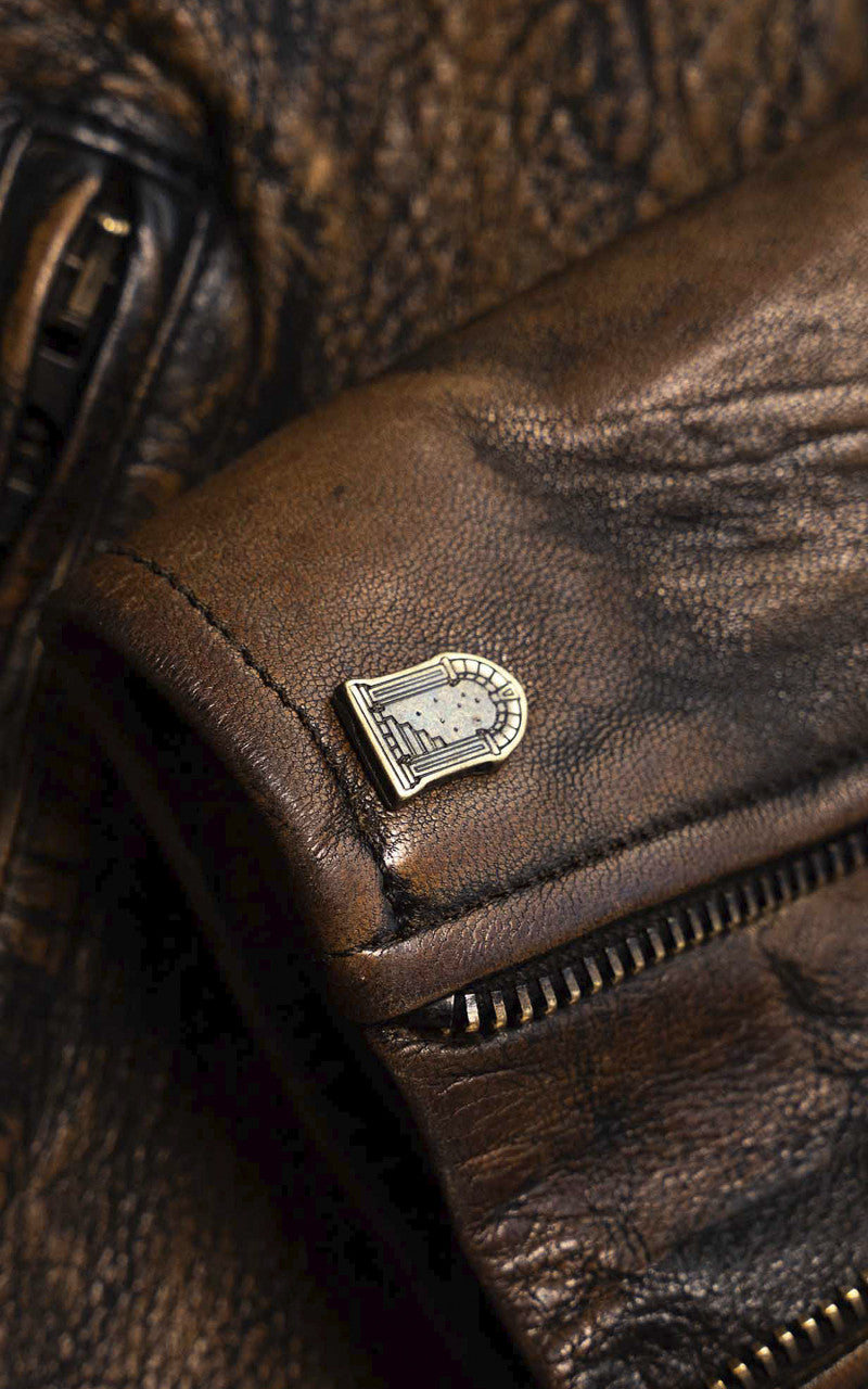 Shangri-La Heritage Varenne Leather Jacket Deserto