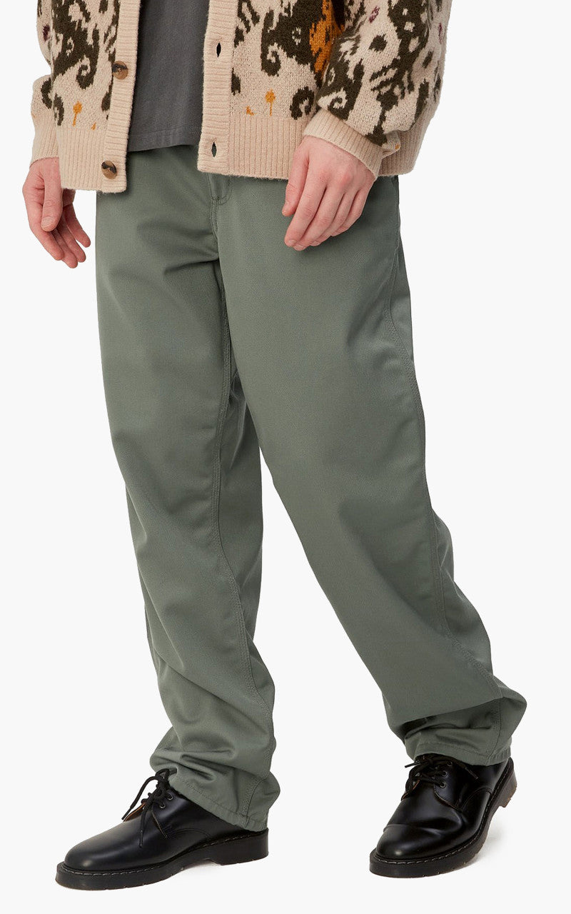 Carhartt WIP Simple Pant Denison Twill Rinsed Smoke Green