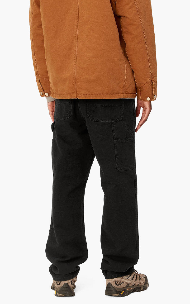 Carhartt WIP Single Knee Pant Dearborn Canvas Aged Black