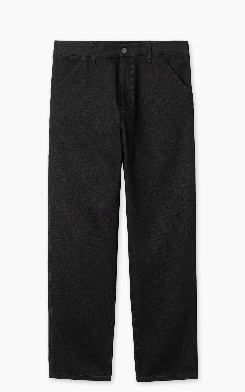 Carhartt WIP Single Knee Pant Smith Denim Rinsed Black