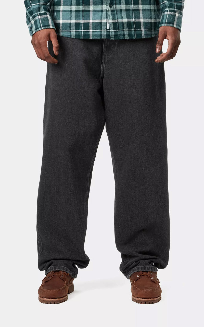 Carhartt WIP Single Knee Pant Smith Denim Stone Washed Black