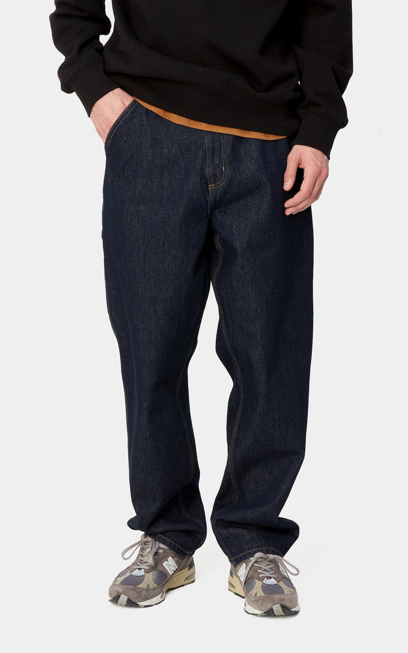 Carhartt WIP Single Knee Pant Smith Denim Rinsed Blue