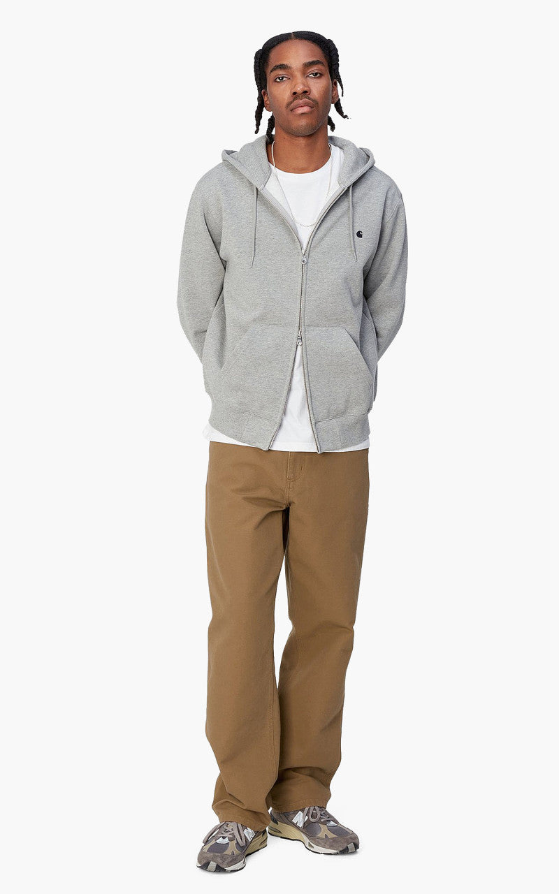 Carhartt WIP Single Knee Pant Dearborn Canvas Rinsed Hamilton Brown