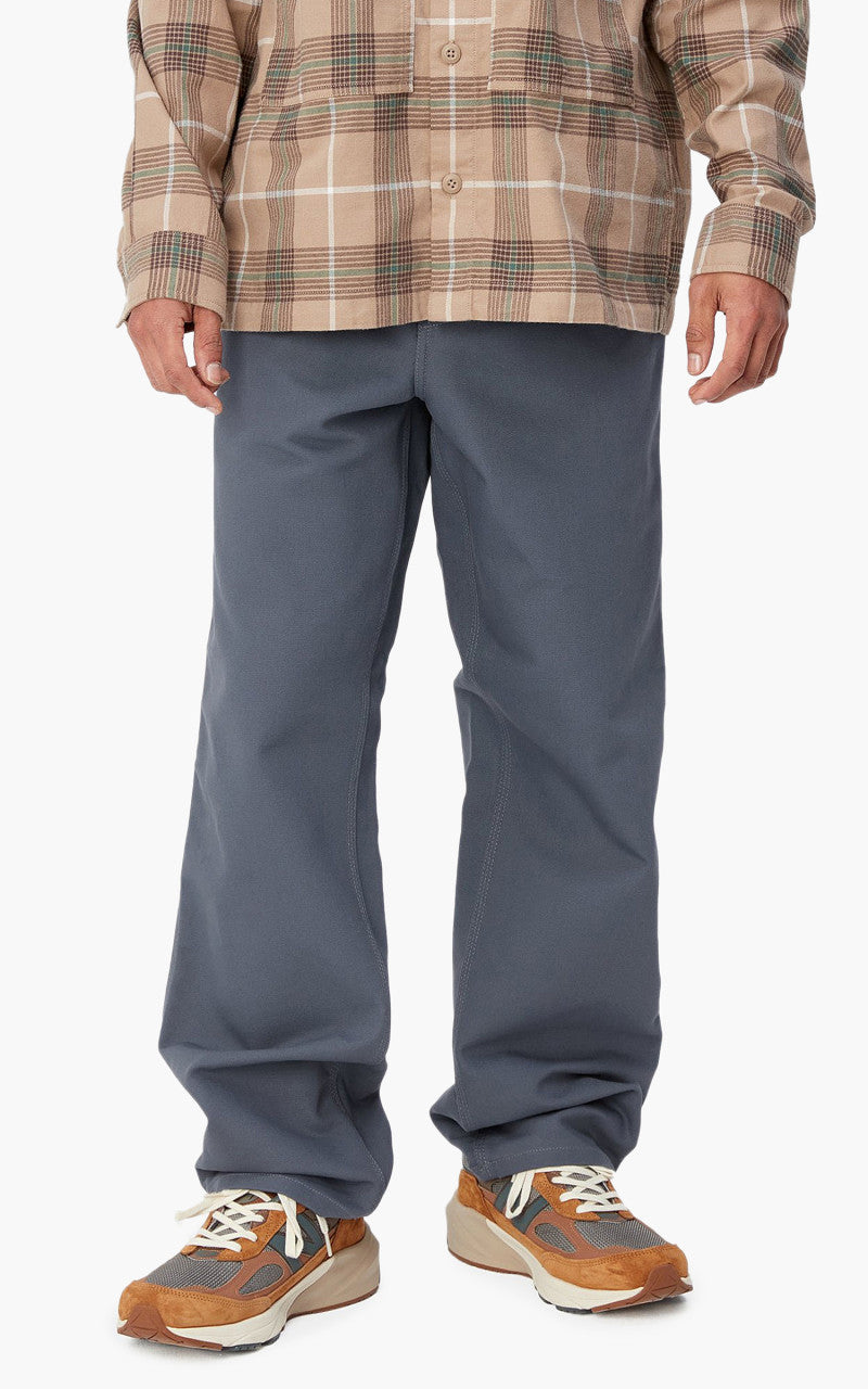 Carhartt WIP Single Knee Pant Dearborn Canvas Zeus Rigid