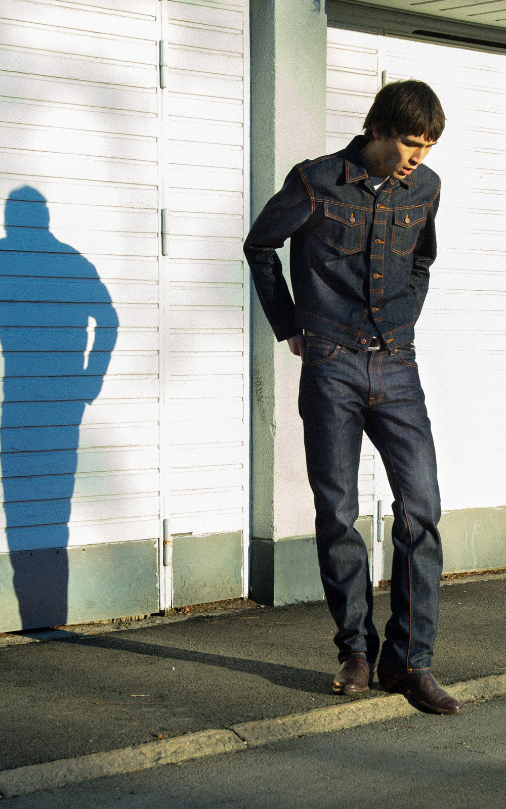 Nudie Jeans Slim Jim Dry Streaky