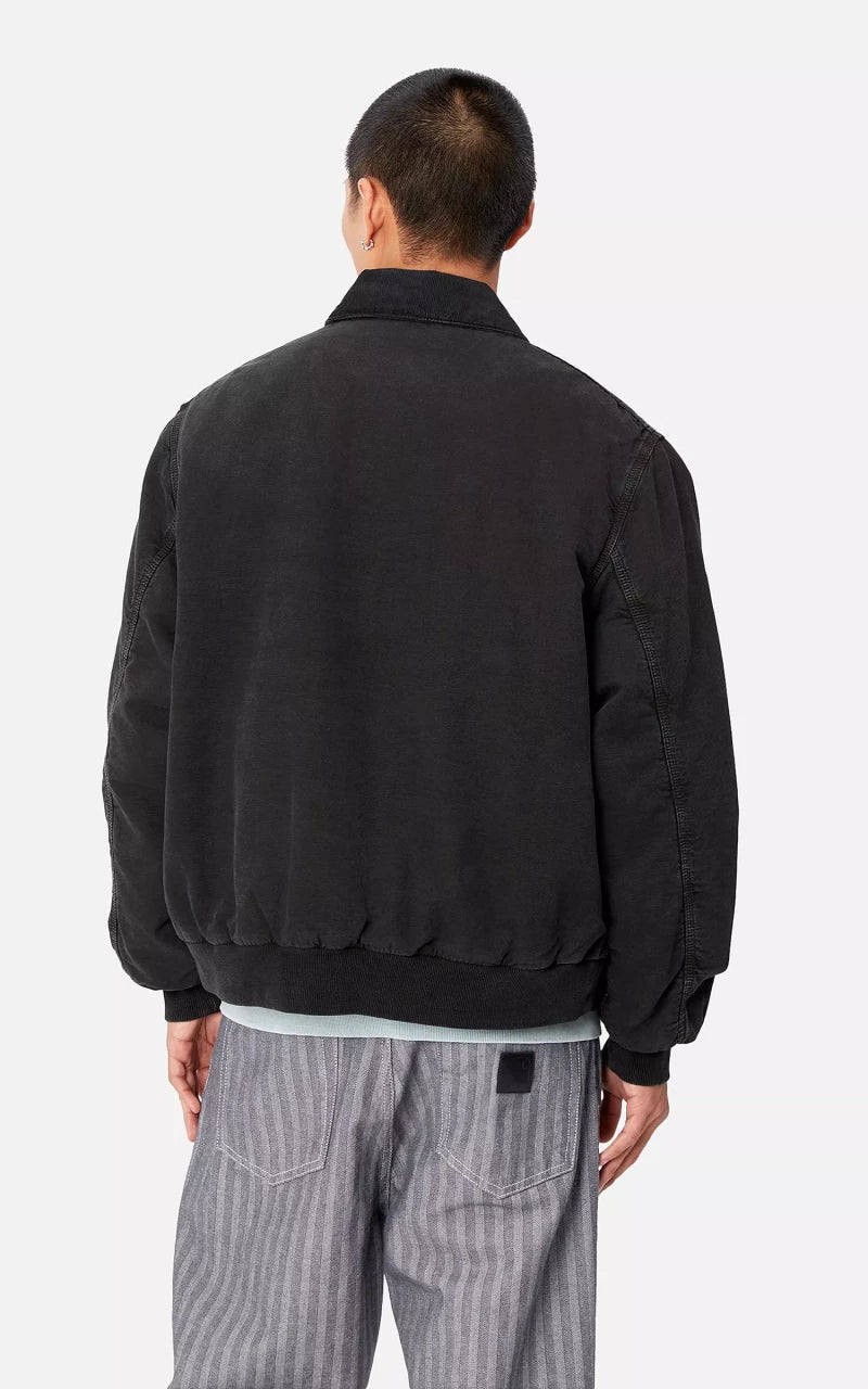 Carhartt WIP Stanton Jacket Hubbard Canvas Black/Black