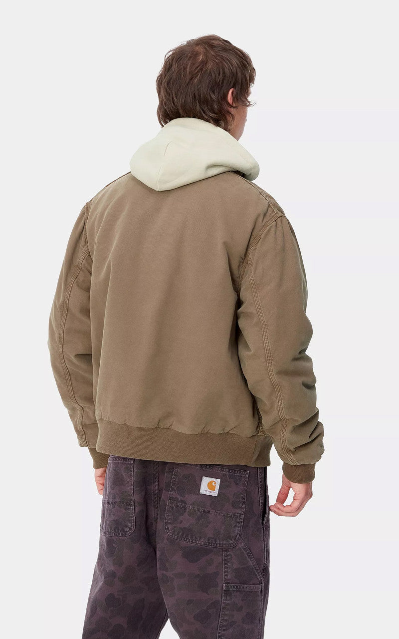 Carhartt WIP Stanton Jacket Hubbard Canvas Chocolate/Chocolate