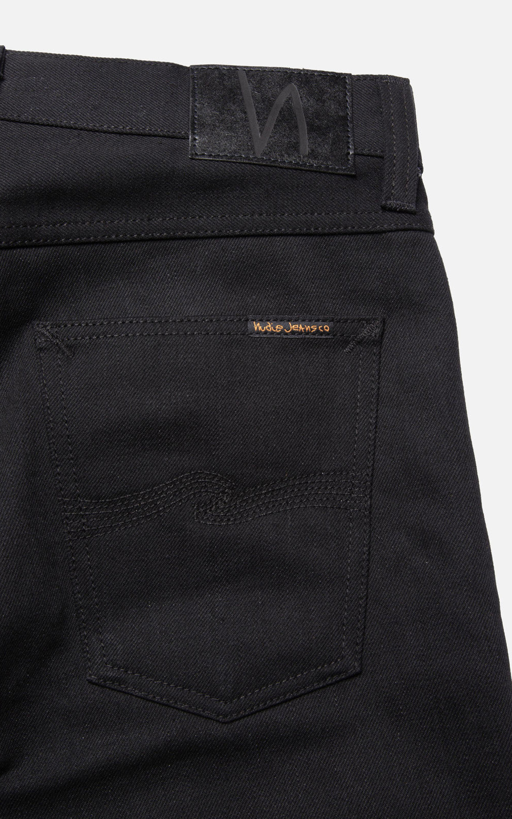 Nudie Jeans Steady Eddie II Dry Black Selvage