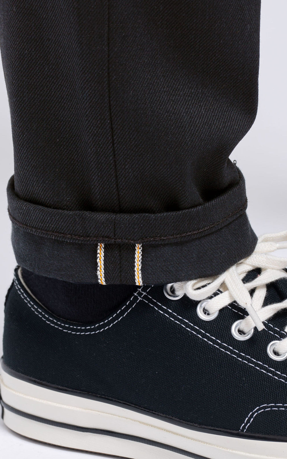 Nudie Jeans Steady Eddie II Dry Black Selvage