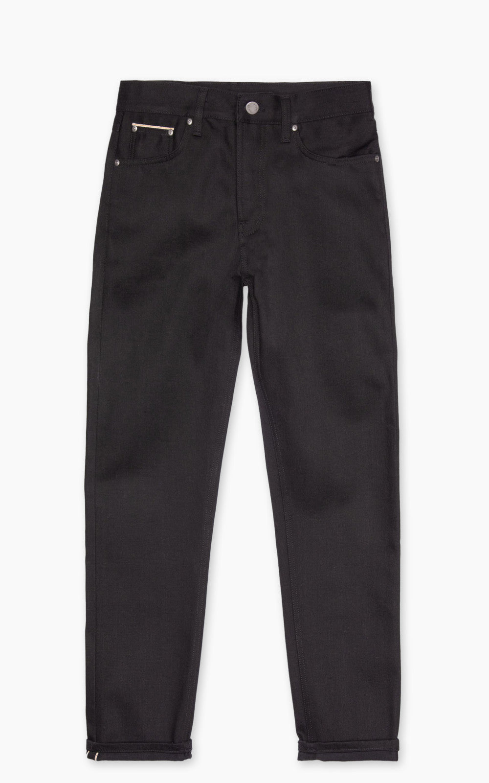 Nudie Jeans Steady Eddie II Dry Black Selvage