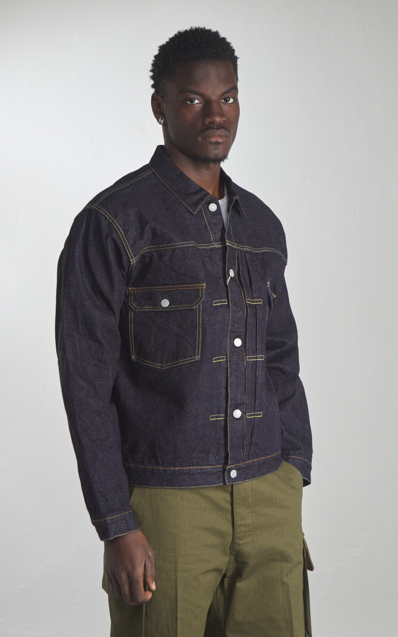 Studio D'Artisan SD-412 Type 2 Selvedge Denim Jacket Indigo