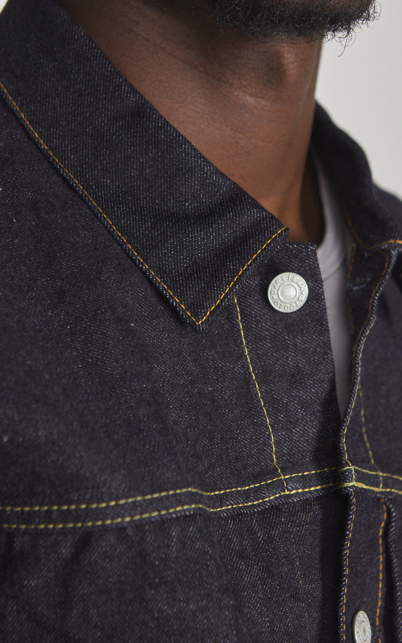 Studio D'Artisan SD-412 Type 2 Selvedge Denim Jacket Indigo