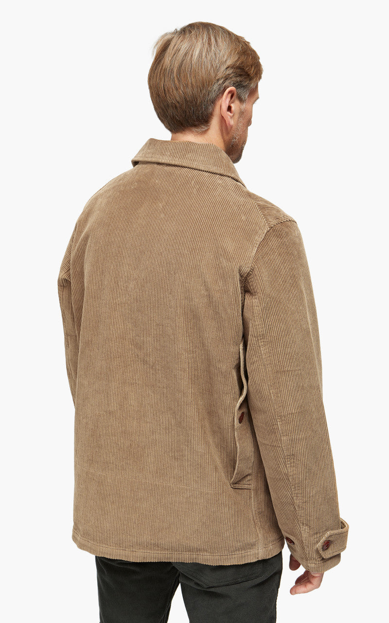 Tellason Hunting Jacket Kindermann Corduroy Taupe