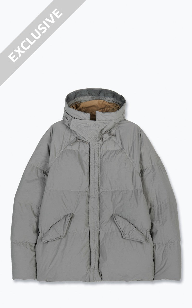 Ten C Artic Down Parka Grey V2