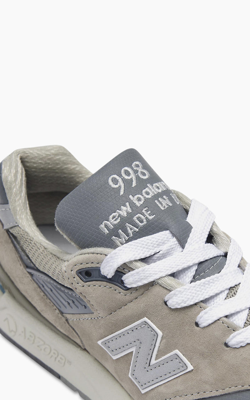 New Balance U998 GR Grey/Silver "Made In USA"