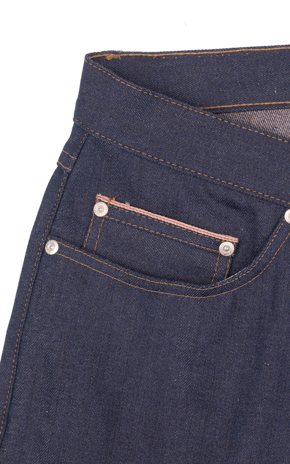 Naked & Famous Denim Weird Guy Coffee Dye Selvedge 12.5oz