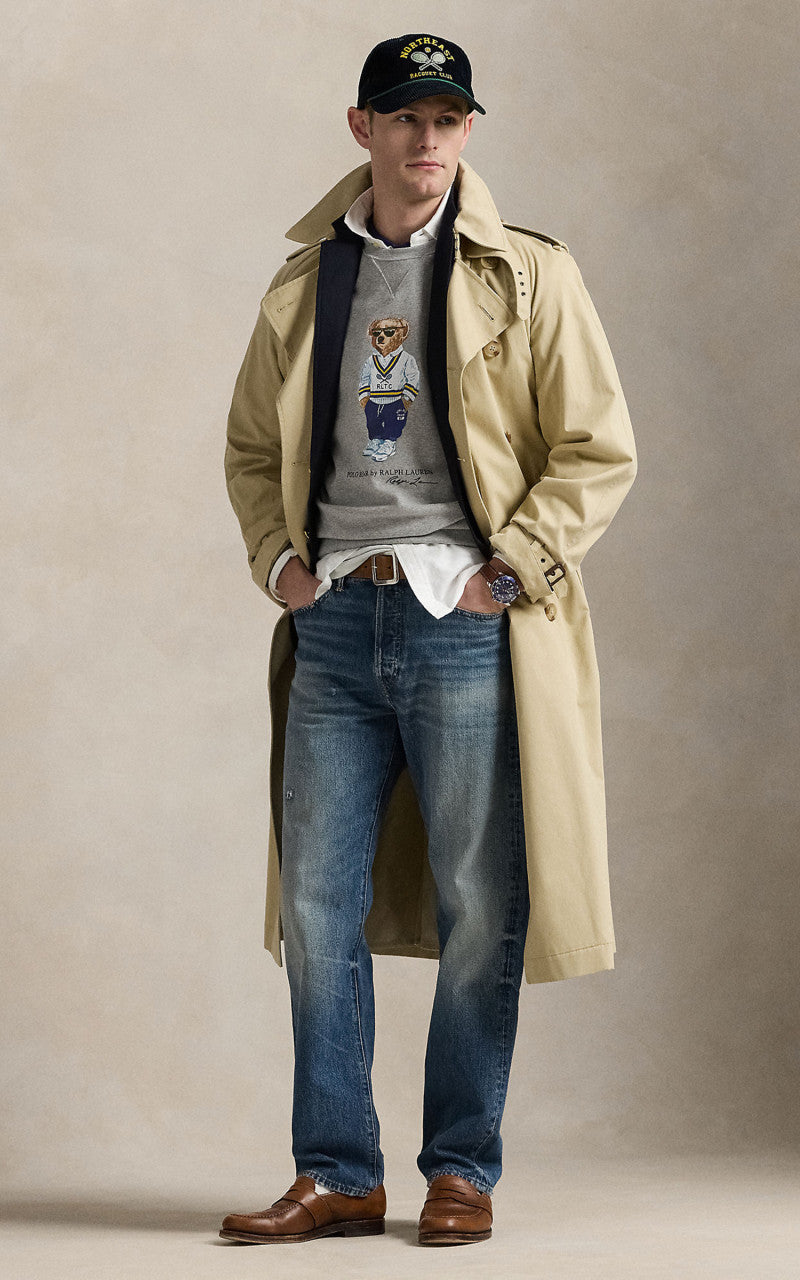 Polo Ralph Lauren Heritage Straight Distressed Jeans Kensington Wash