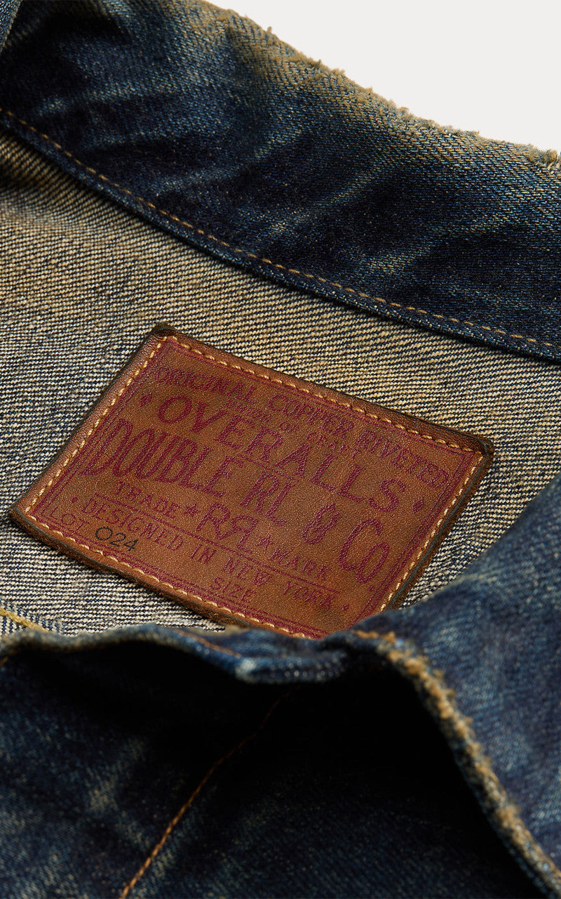 RRL Denim Trucker Type II Jacket Westview Wash