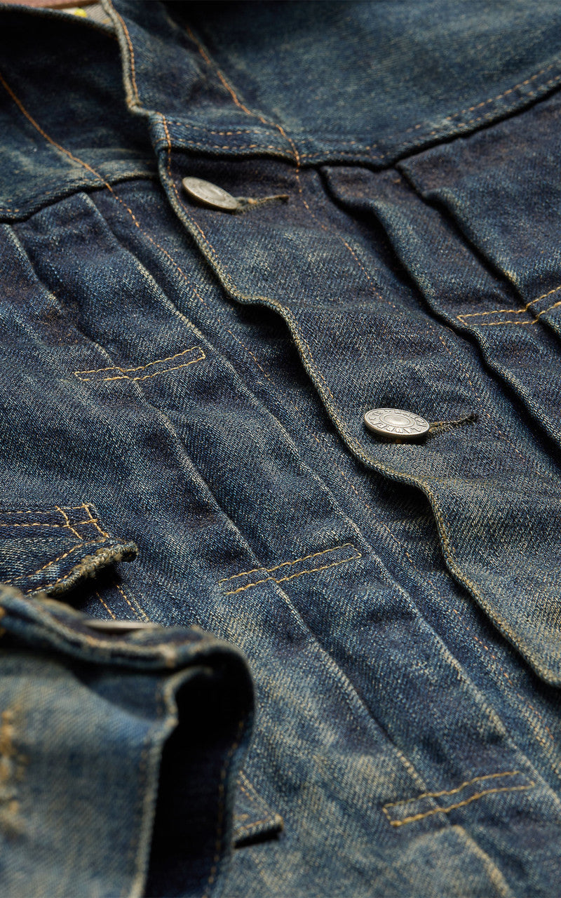 RRL Denim Trucker Type II Jacket Westview Wash