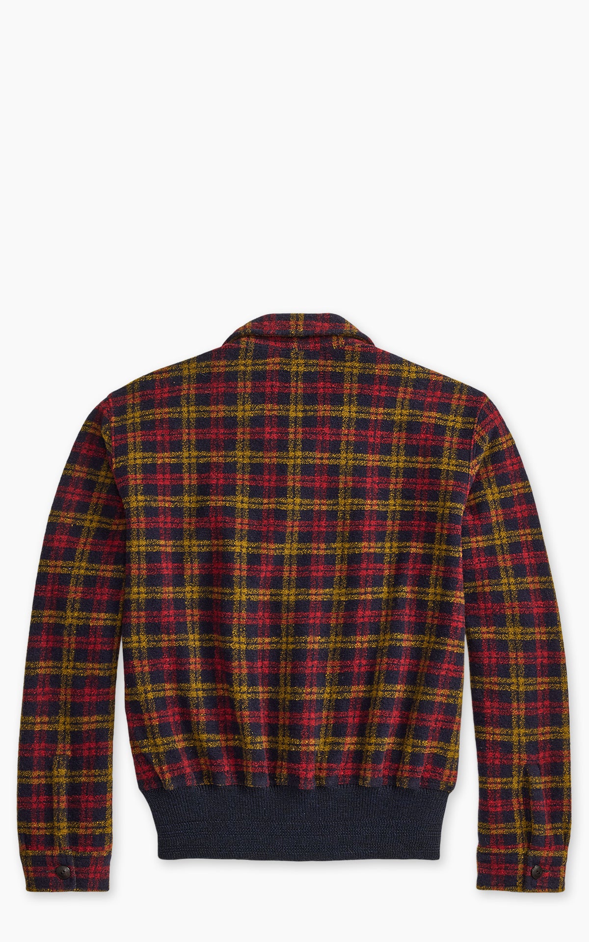 RRL Wool-Blend Flight Jacket Red/Multi