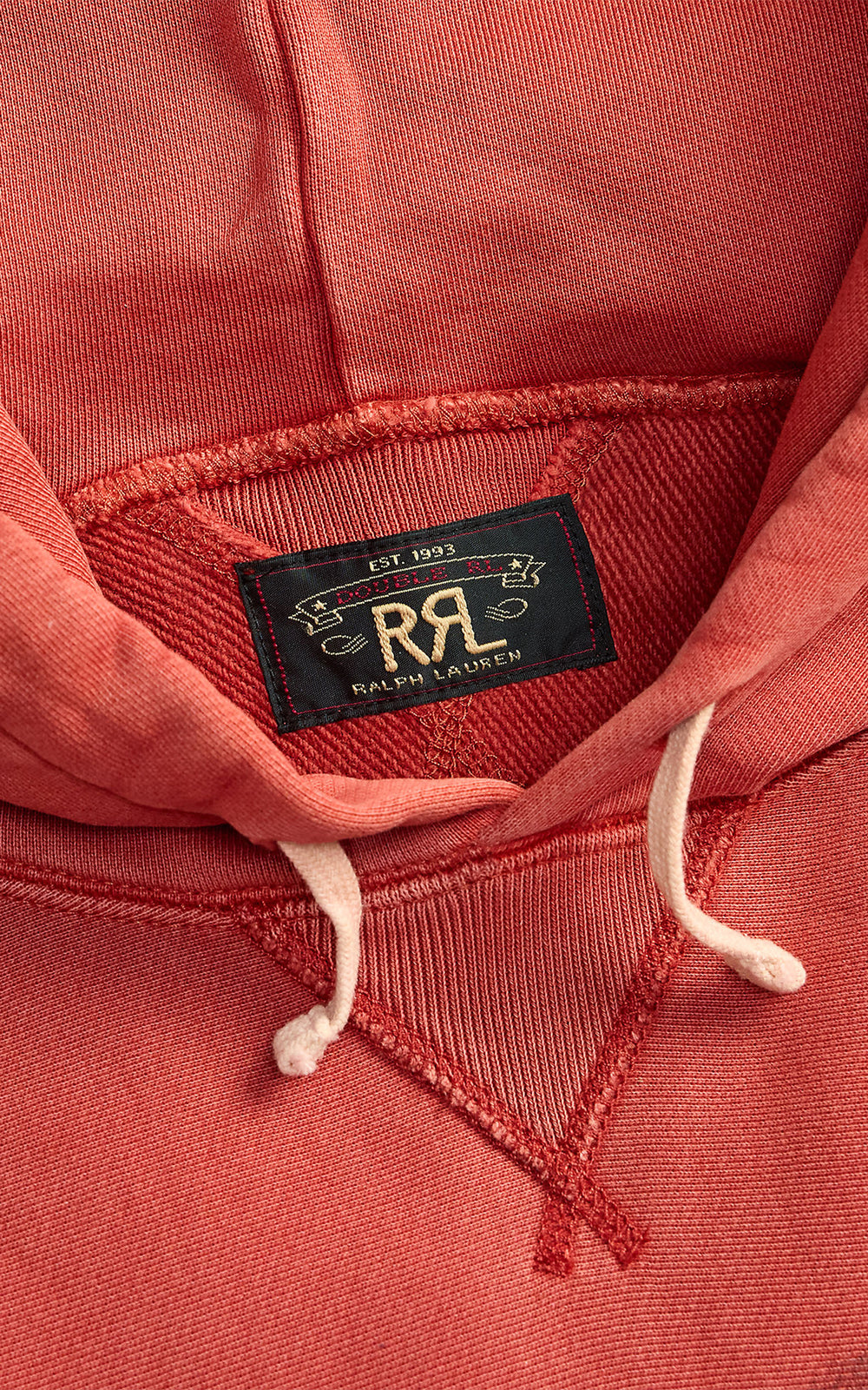 RRL Ranch Logo Hoodie New Brick
