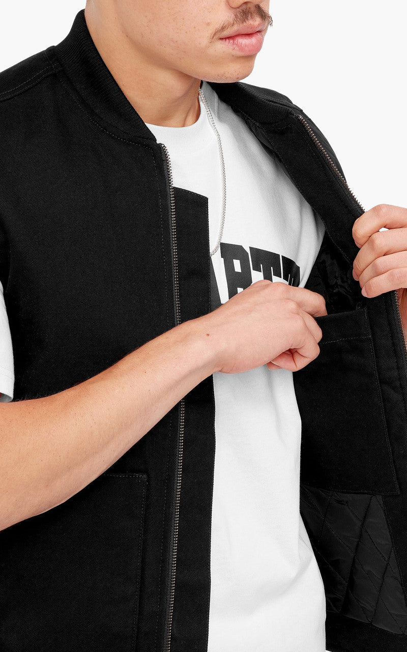 Carhartt WIP Classic Vest Black Rigid