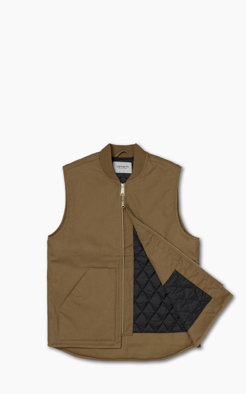 Carhartt WIP Classic Vest Hamilton Brown Rigid
