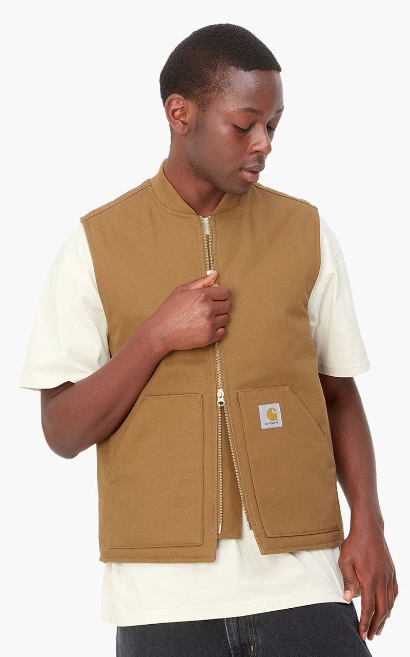 Carhartt WIP Classic Vest Hamilton Brown Rigid