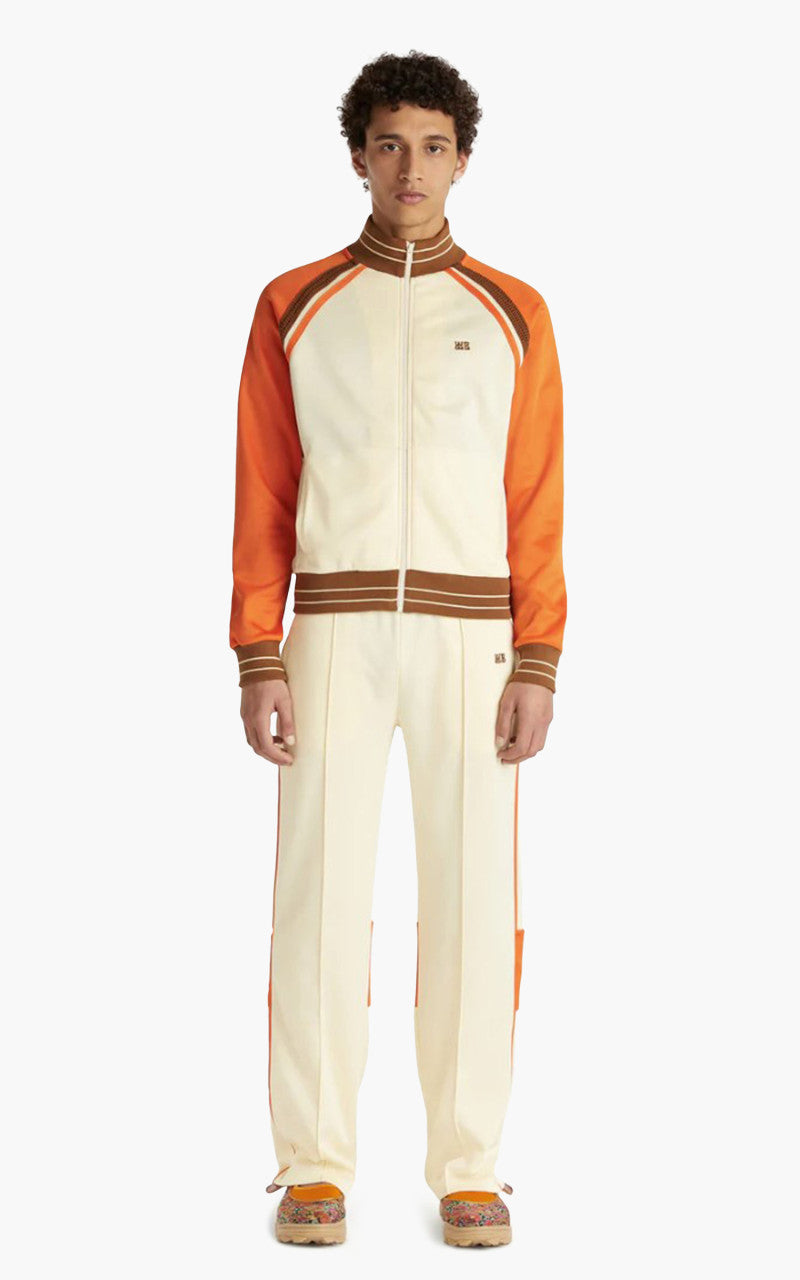Wales Bonner Percussion Track Top Pale Yellow/Orange