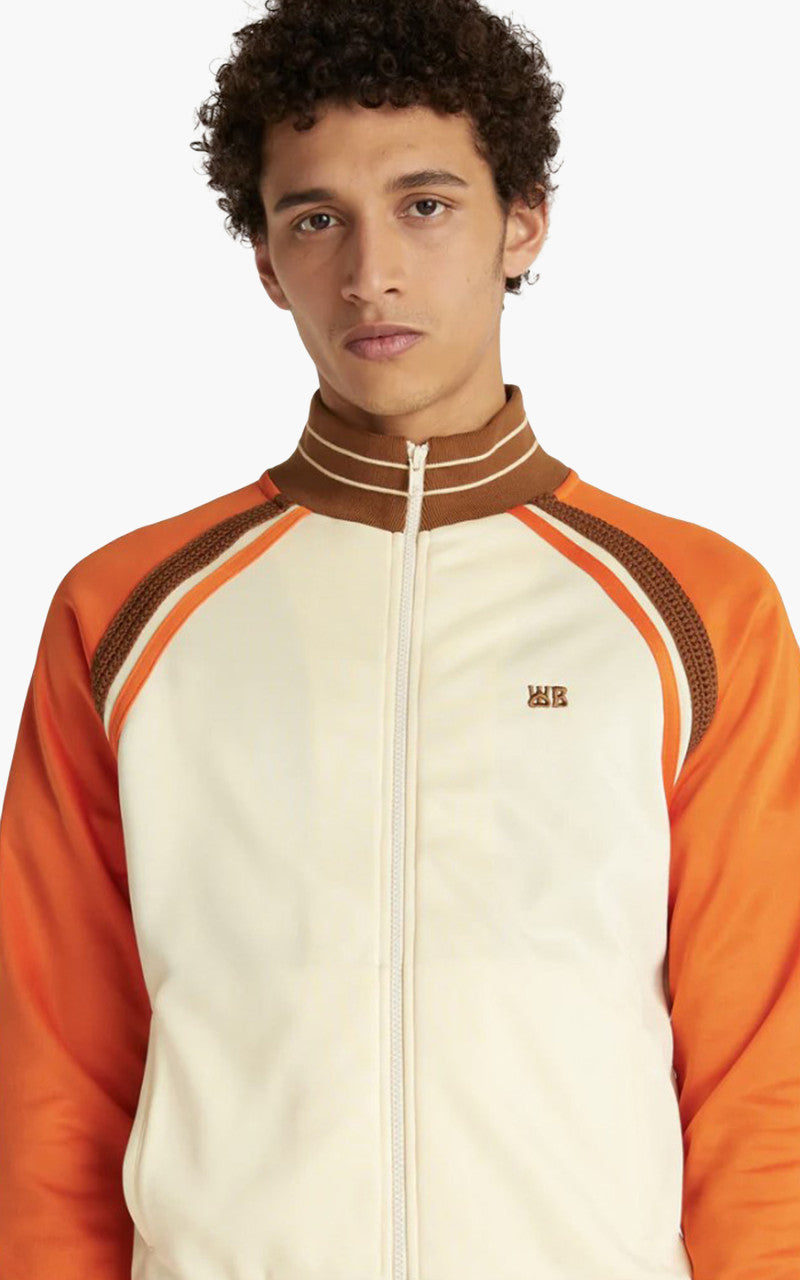 Wales Bonner Percussion Track Top Pale Yellow/Orange
