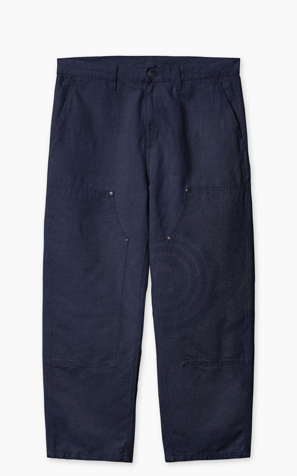 Carhartt WIP Walter Double Knee Pant Sullivan Canvas Dark Navy