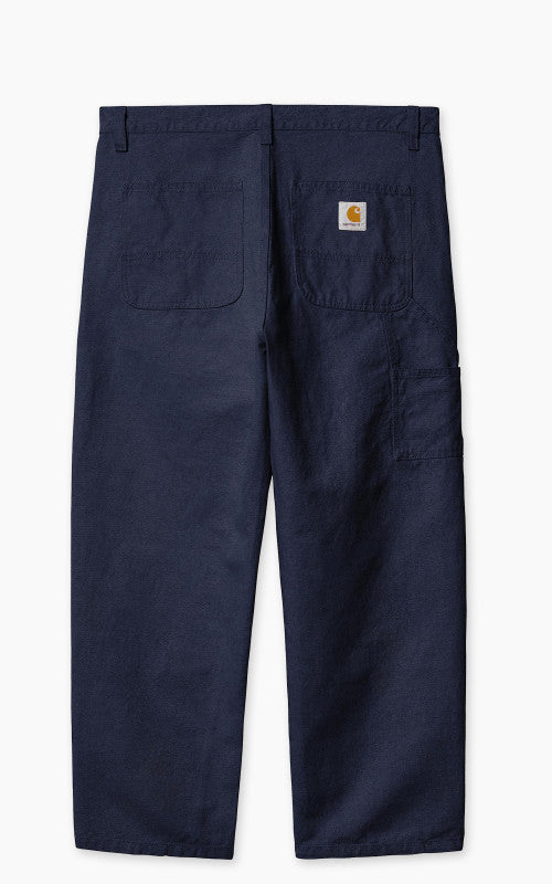 Carhartt WIP Walter Double Knee Pant Sullivan Canvas Dark Navy