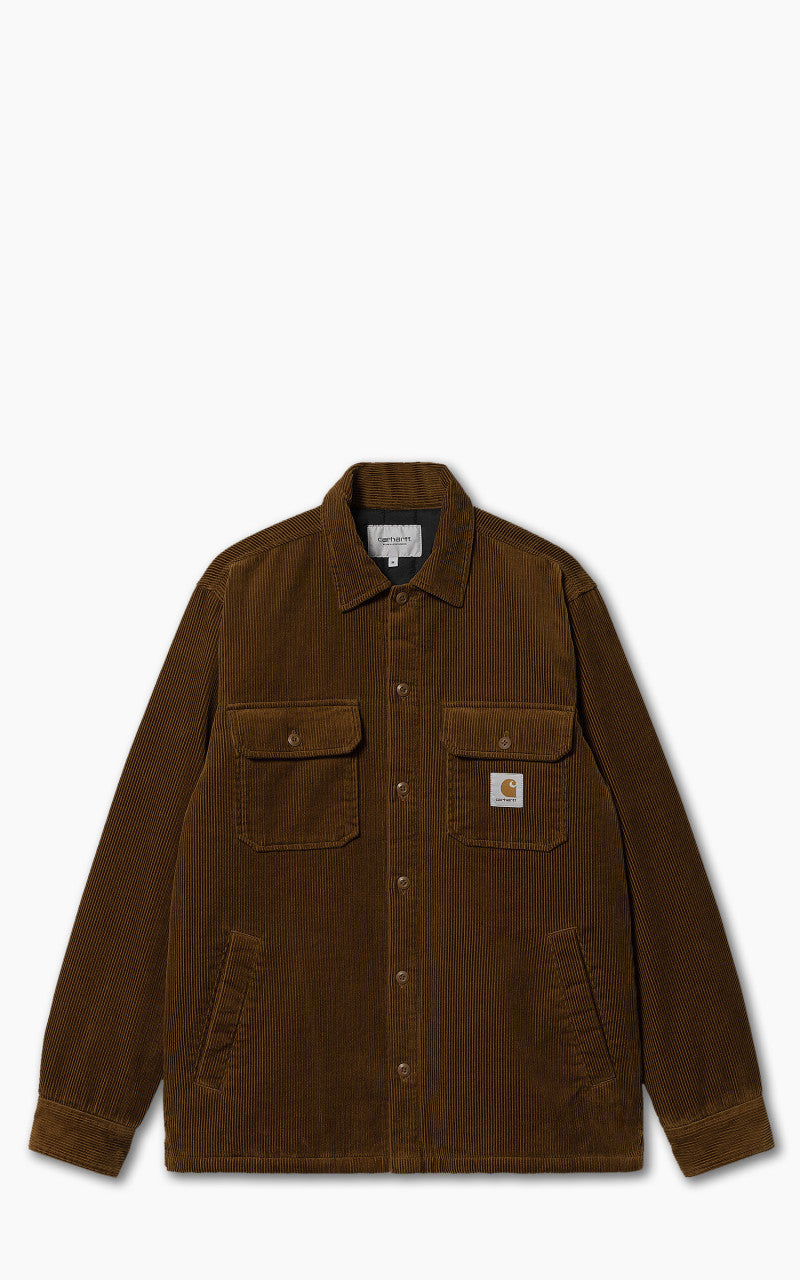 極美品 carhartt wip whitsome shirt jacket Carhartt WIP Whitsome Shirt Jacket - Black - I028827_89_XX