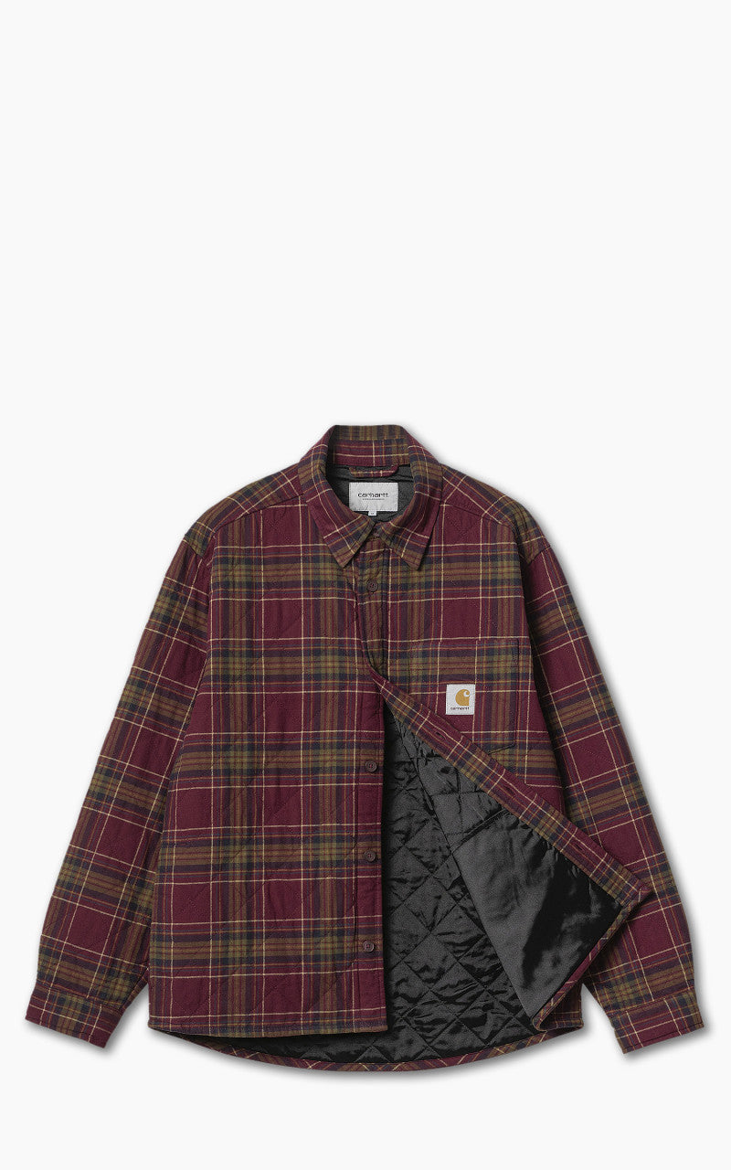 Carhartt WIP Wiles Shirt Jac Wiles Check/Amarone