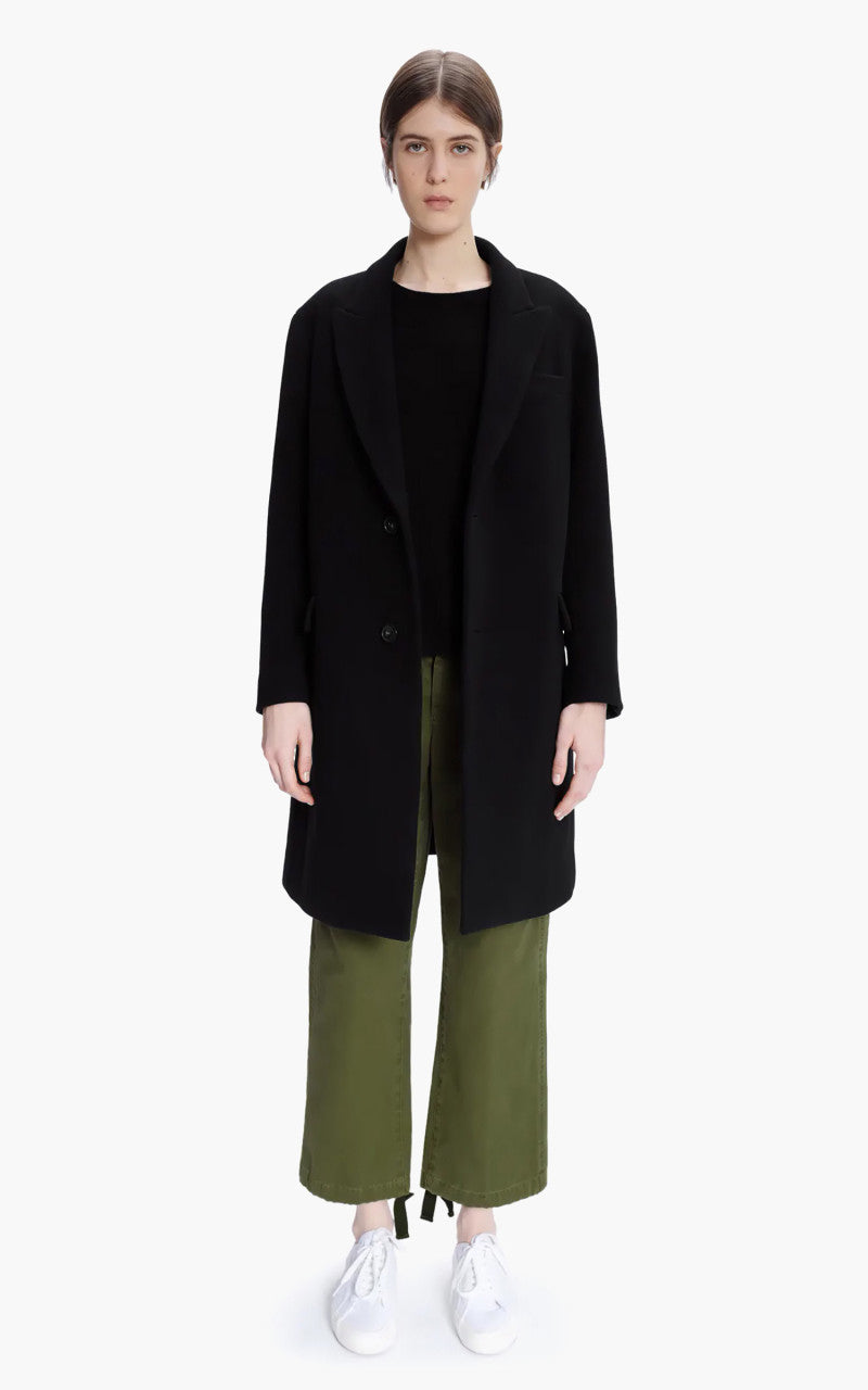 A.P.C. Mallaury Coat Black