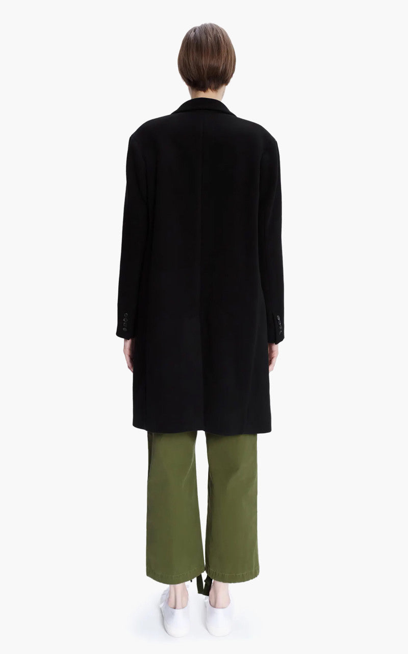 A.P.C. Mallaury Coat Black