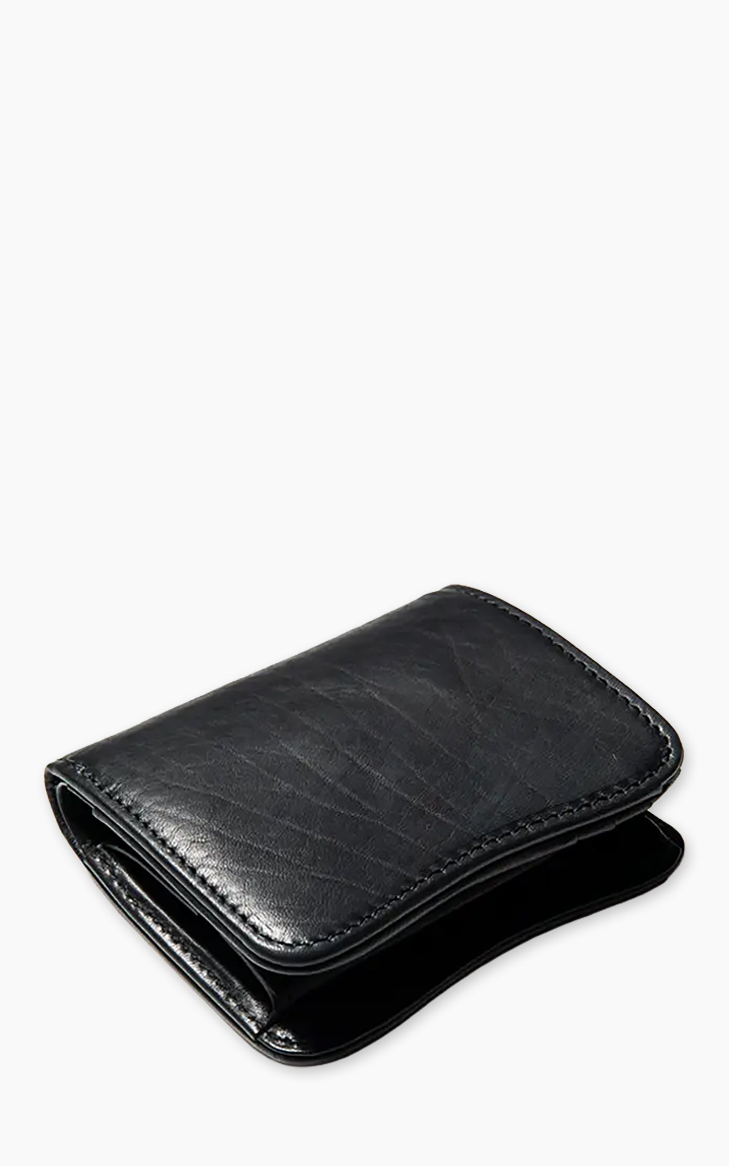 Y'2 Leather YW-01 Horsehide Wallet Black