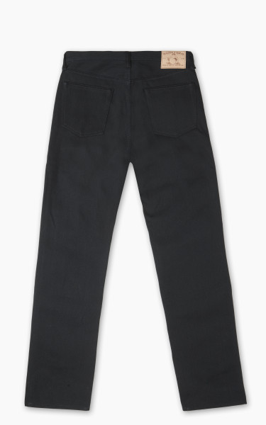Momotaro Jeans 0605-B Black x Black Natural Tapered Selvedge 15.7oz