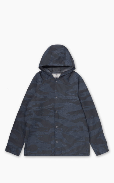 Rogue Territory Hooded Supply Jacket Tiger Camo Blue