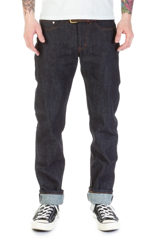 Naked Famous Denim Weird Guy Deep Indigo Rigid Selvedge Oz Cultizm