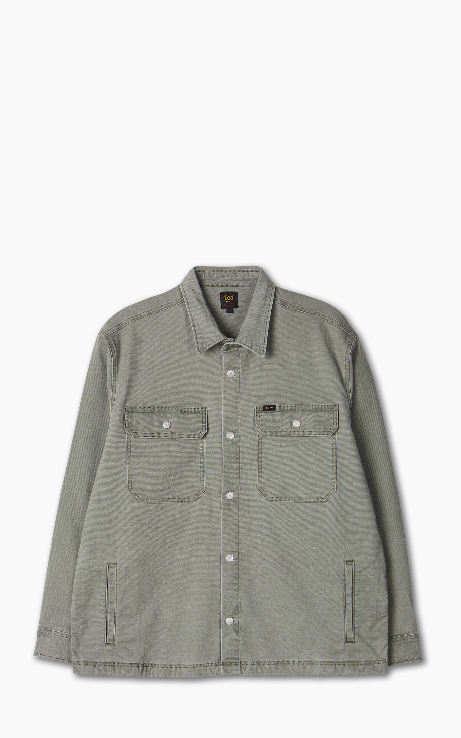 Lee Workwear Overshirt Olive Grove Cultizm