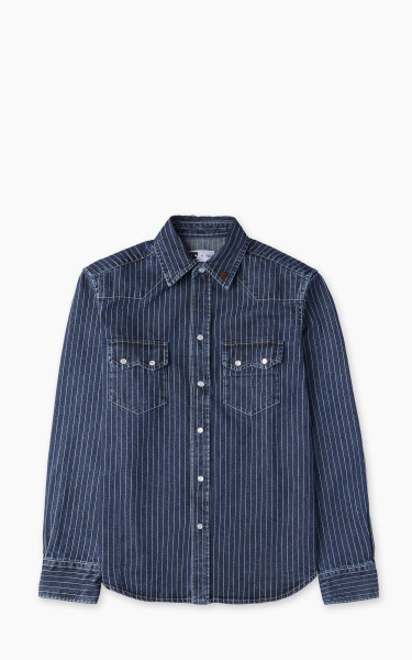 Tellason Cowboy Shirt Wabash Blue