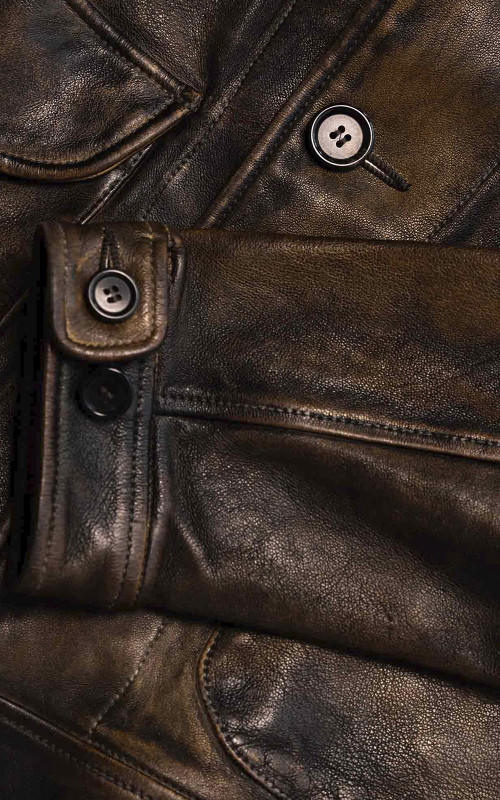 Shangri La Heritage Cossack Leather Jacket Deserto Cultizm